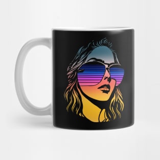 Vapourwave Girl - full colour Mug